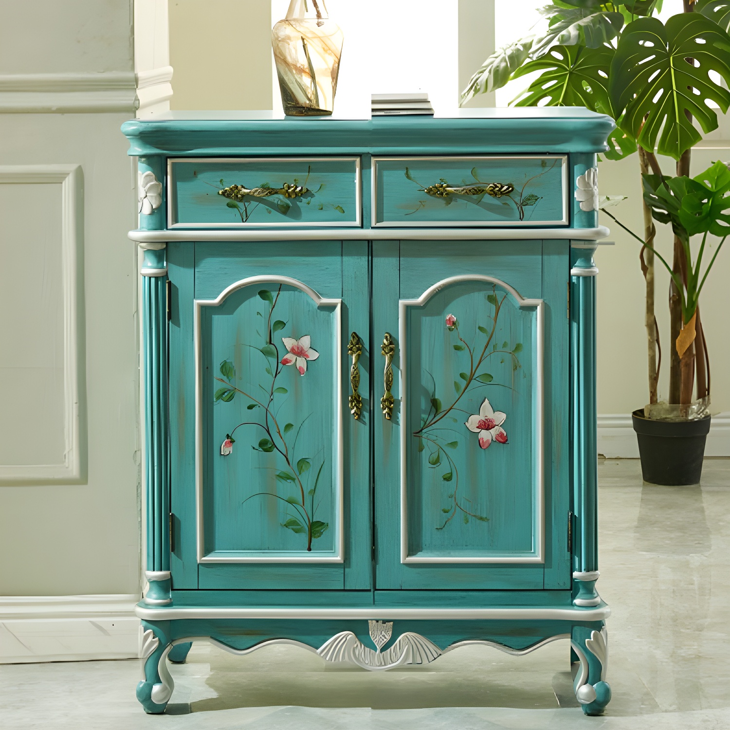 Glam Wood Sideboard | Ormau - image 2