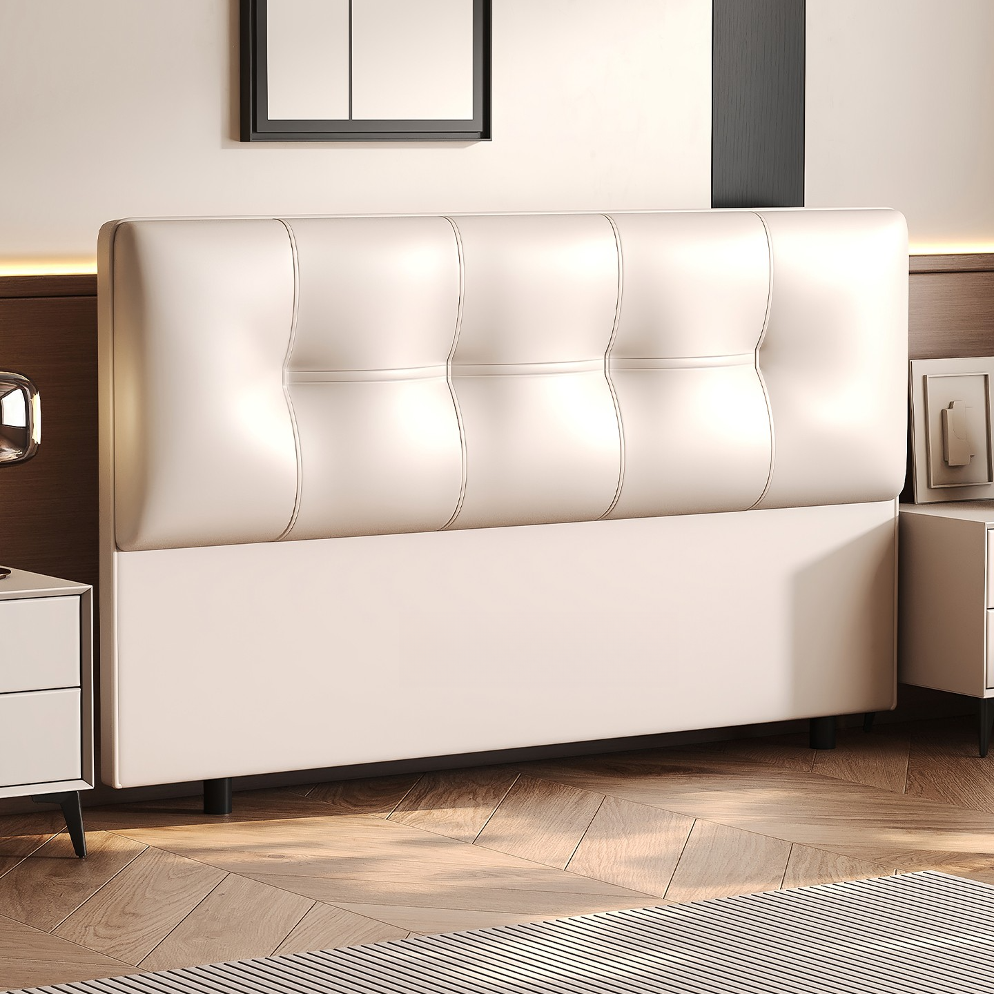 Tufted Panel Headboard | Ormau - image 3