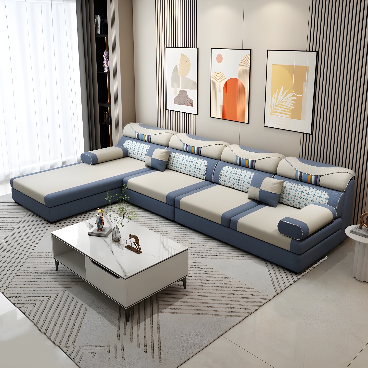L-Shape Sectional Sofa | Ormau - image 12