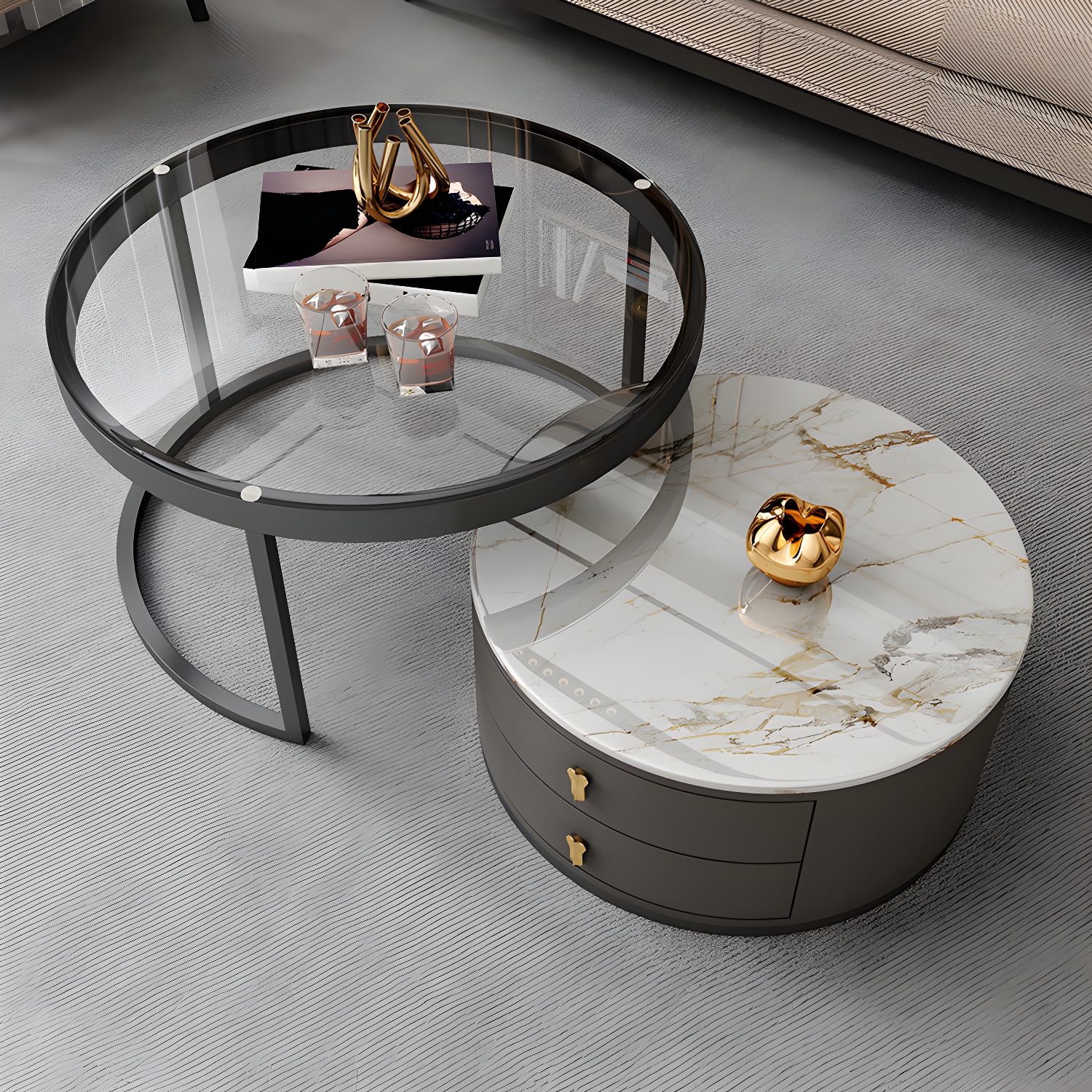 Nesting Coffee Table Set | Ormau - image 8