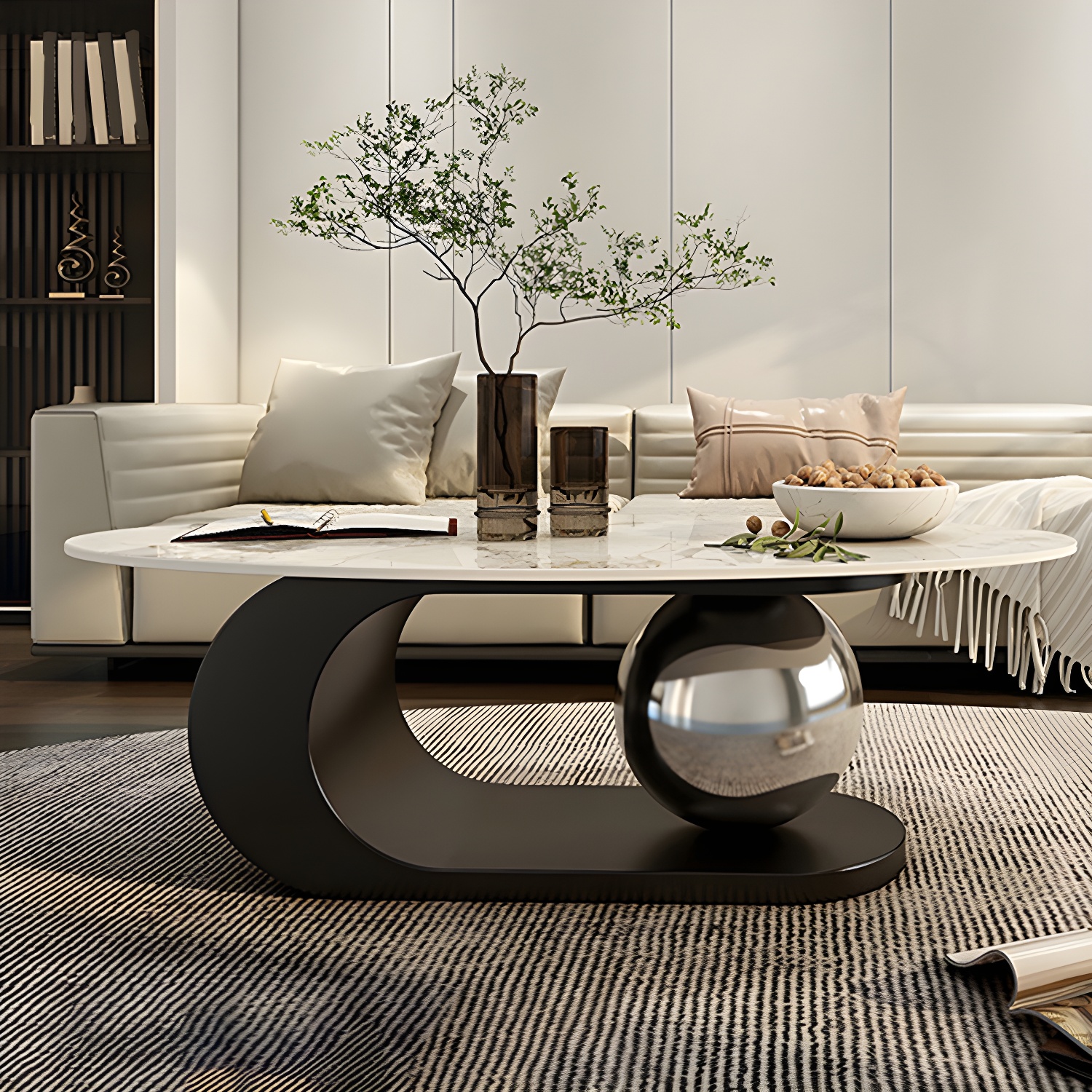 Glam Stone Coffee Table | Ormau - image 3