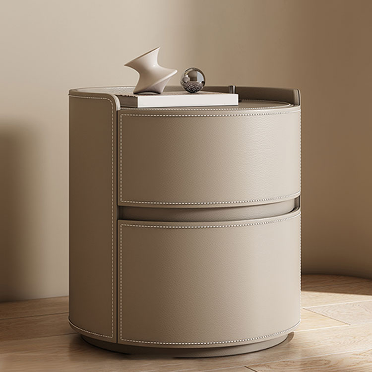 Chic Round Nightstand | Ormau - image 13