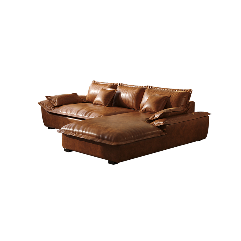 L-Shape Leather Sectional | Ormau - image 17