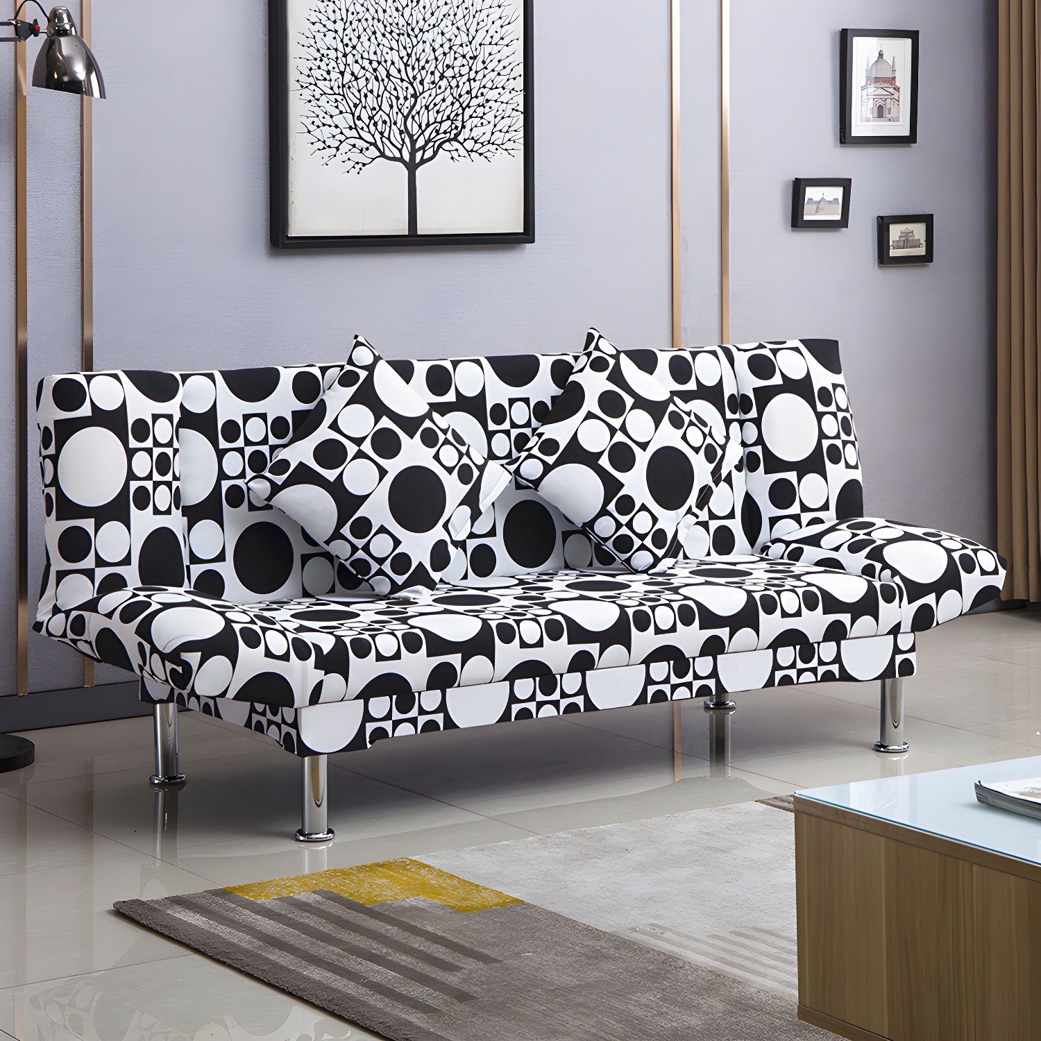 Silver Sofa Bed | Ormau - image 4
