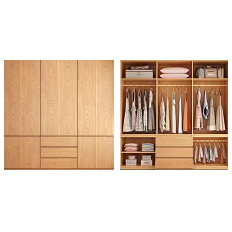 Natural Wood Almirah Wardrobe | Ormau - image 35