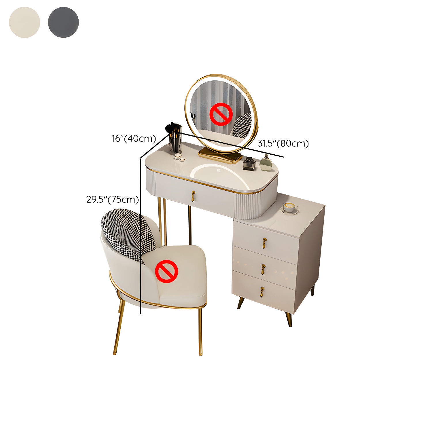 Glam Makeup Vanity | Ormau - image 19