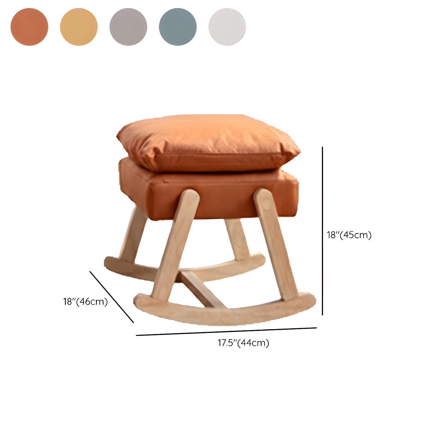 Upholstered Rocker & Ottoman | Ormau - image 16