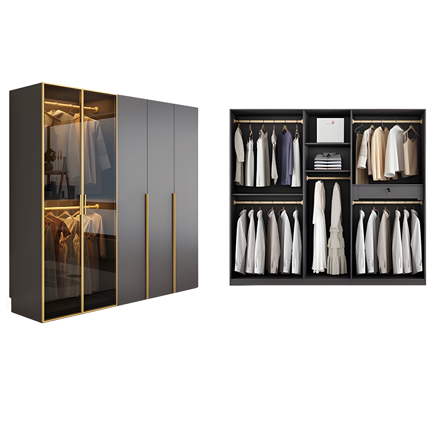 Modern Wardrobe Armoire | Ormau - image 32