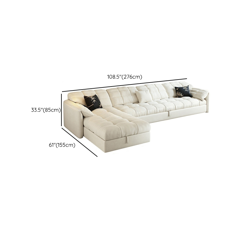 Tufted Velvet Sectional Sofa | Ormau - image 12