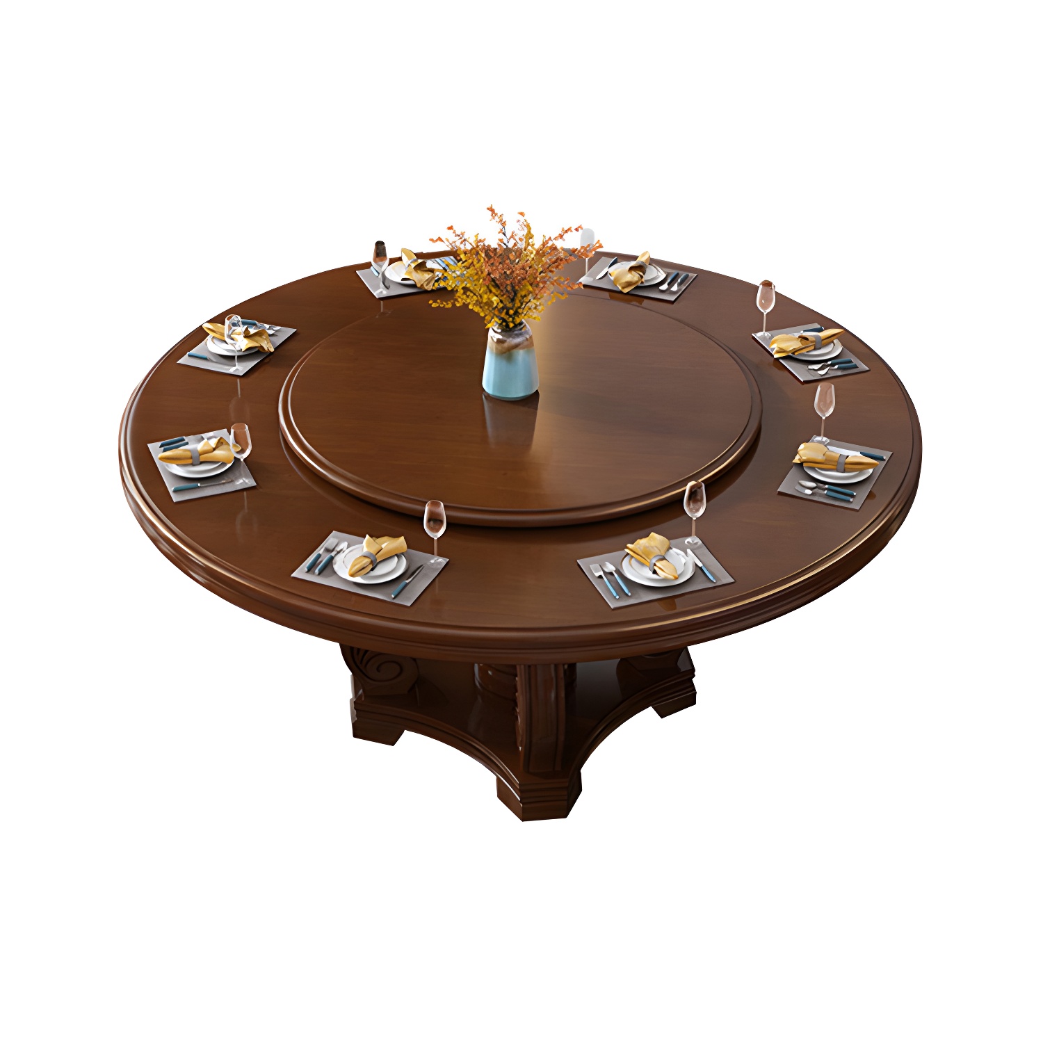 Turntable Dining Table | Ormau - image 37