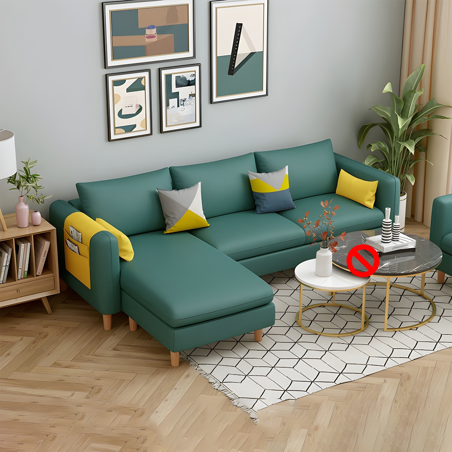Modern L-Sectional Sofa | Ormau - image 5