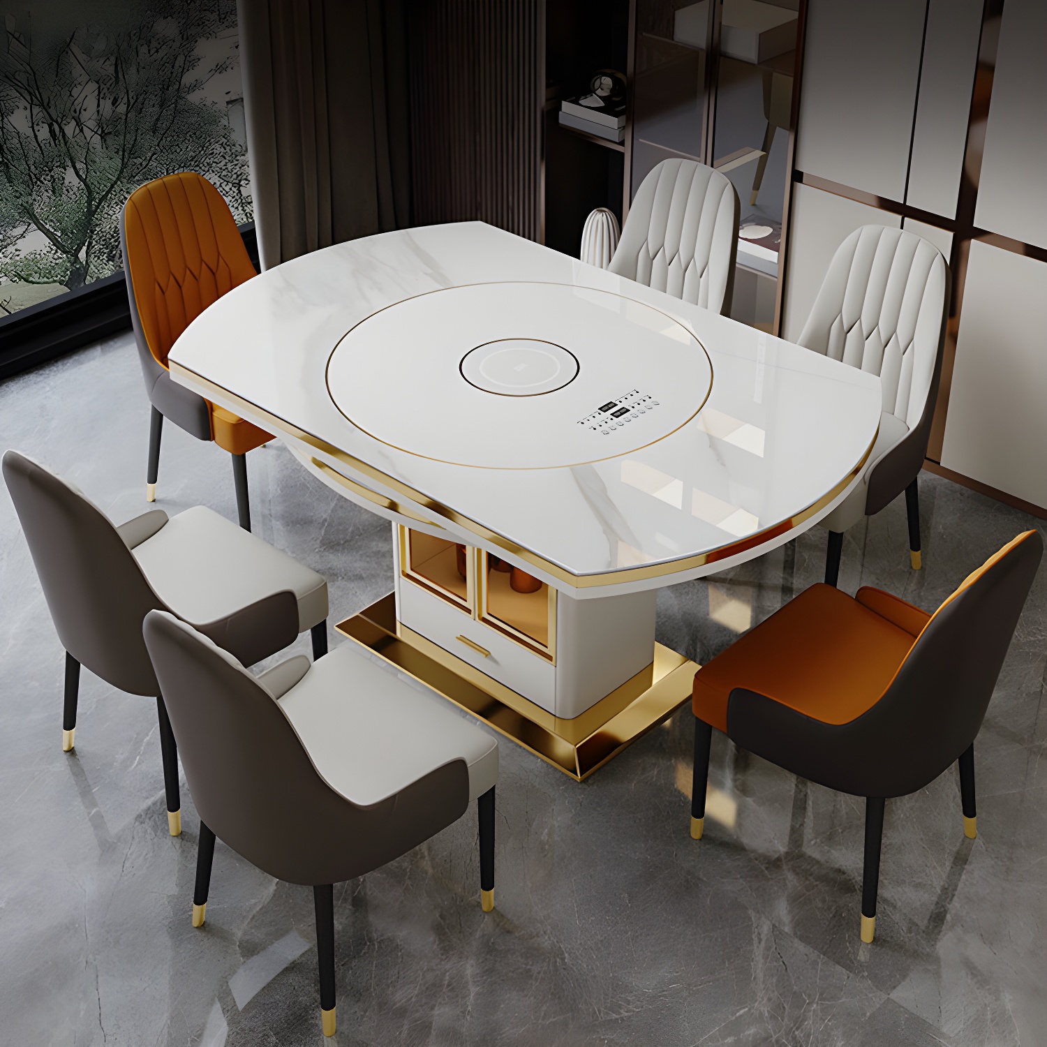 Sculpted Dining Set | Ormau - image 4