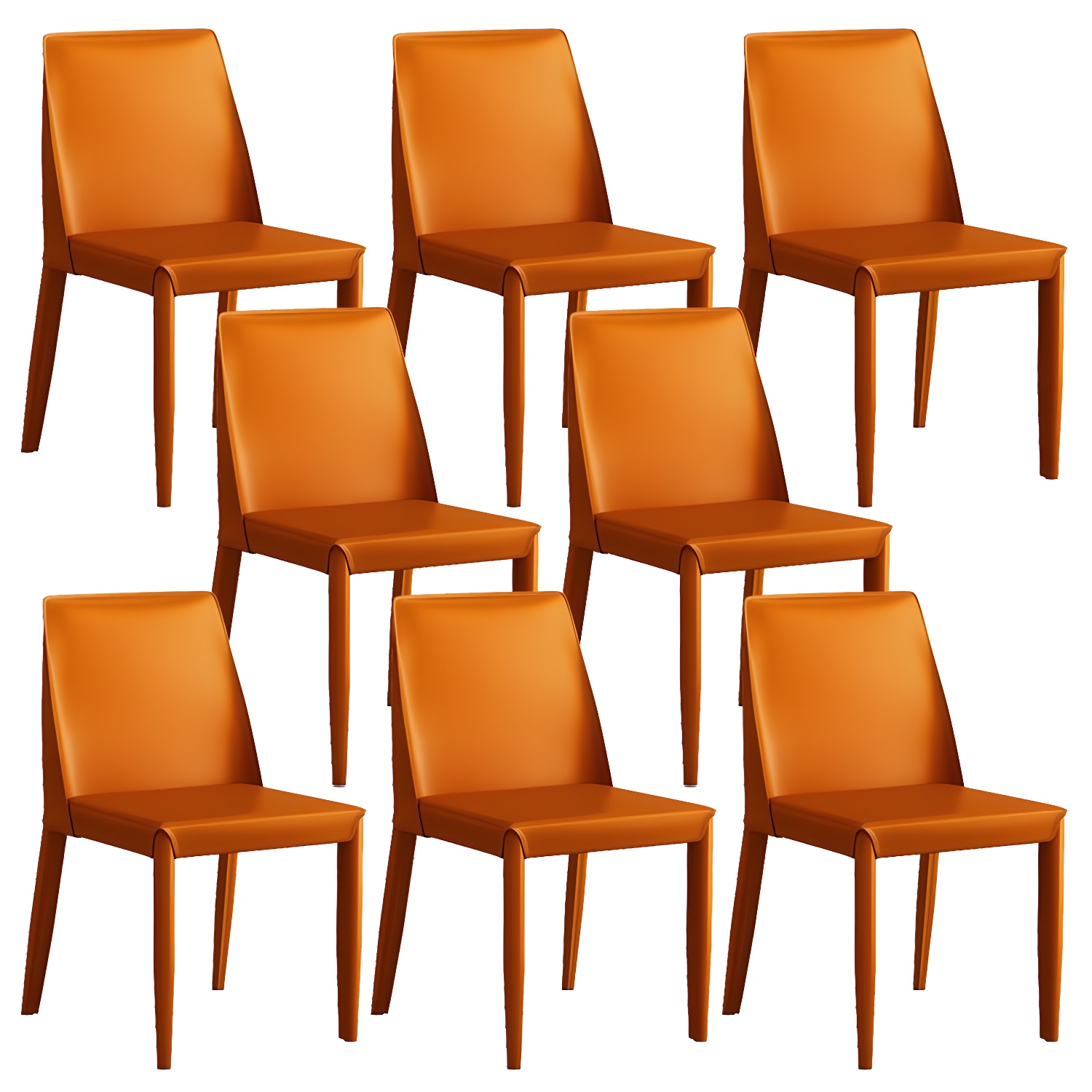 Modern Leather Dining Chair | Ormau - image 59