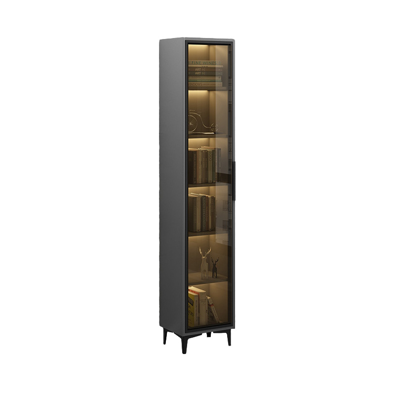 Glam Glass Accent Cabinet with Lighting | Ormau - image 24