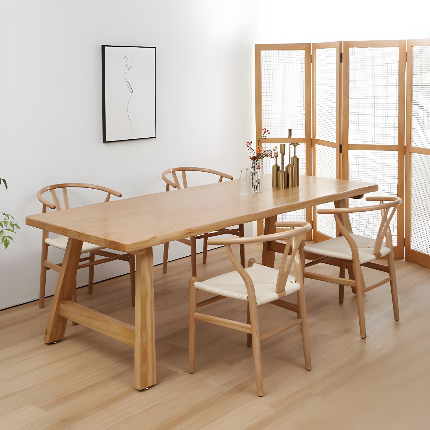 Pine Dining Room Set | Ormau - image 4