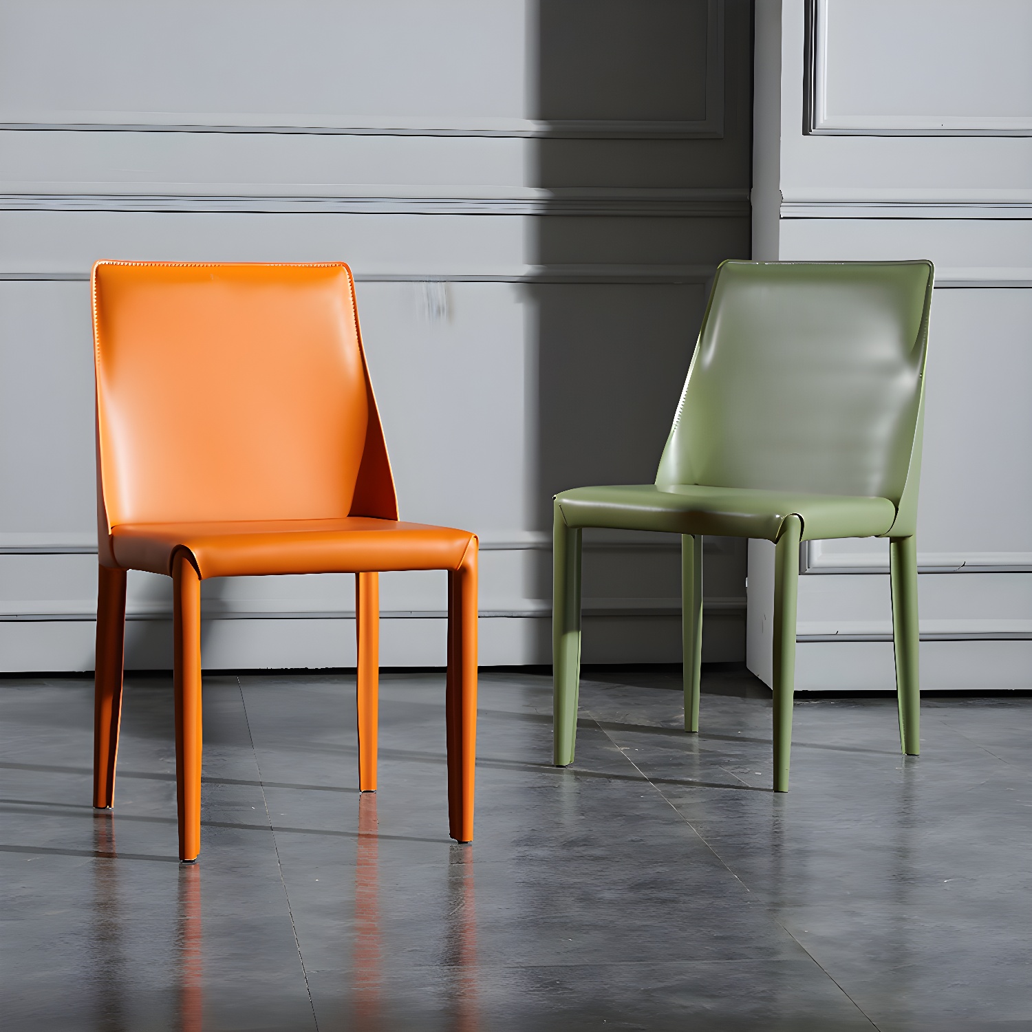 Solid Back Dining Chair | Ormau - image 9
