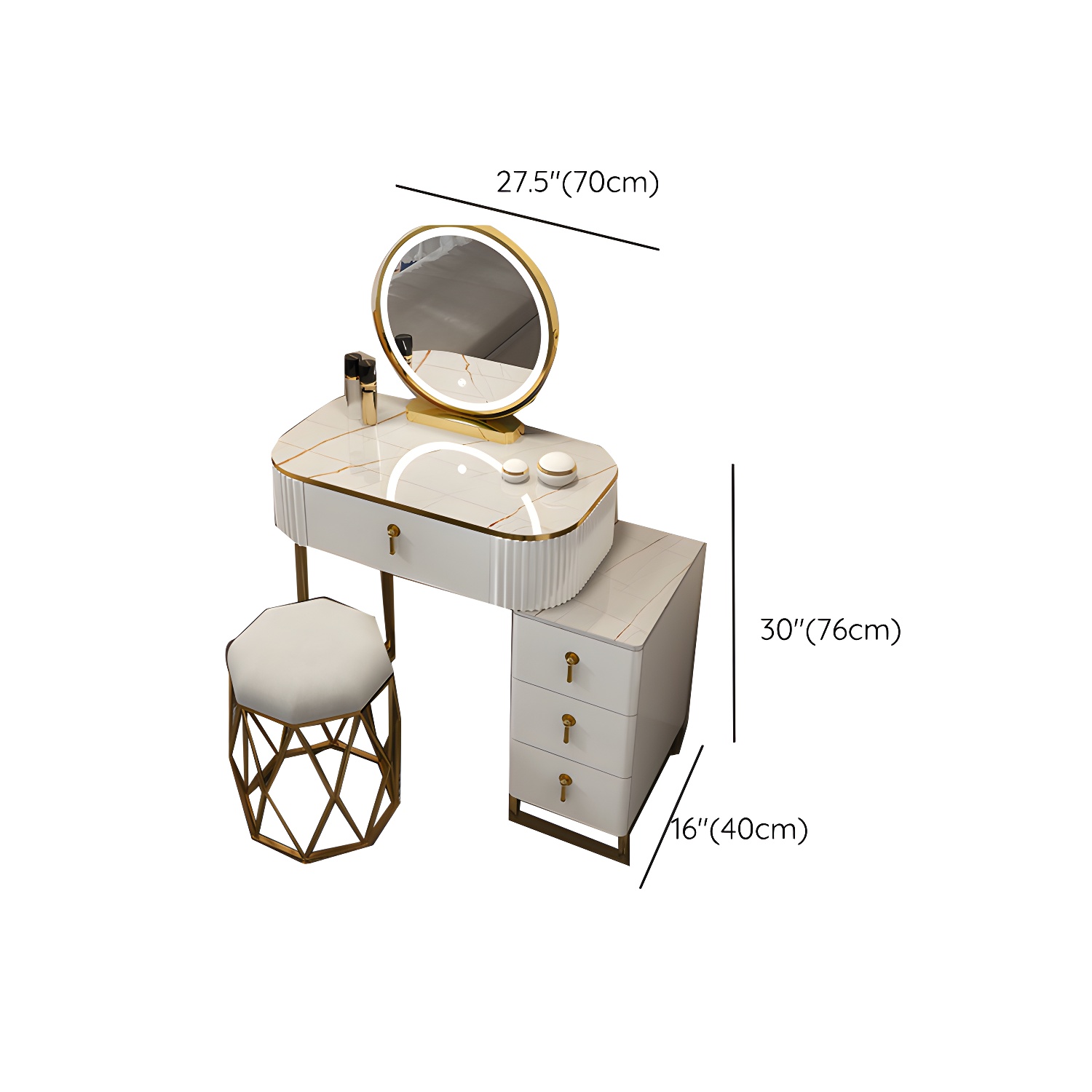 Contemporary Vanity Desk | Ormau - image 36