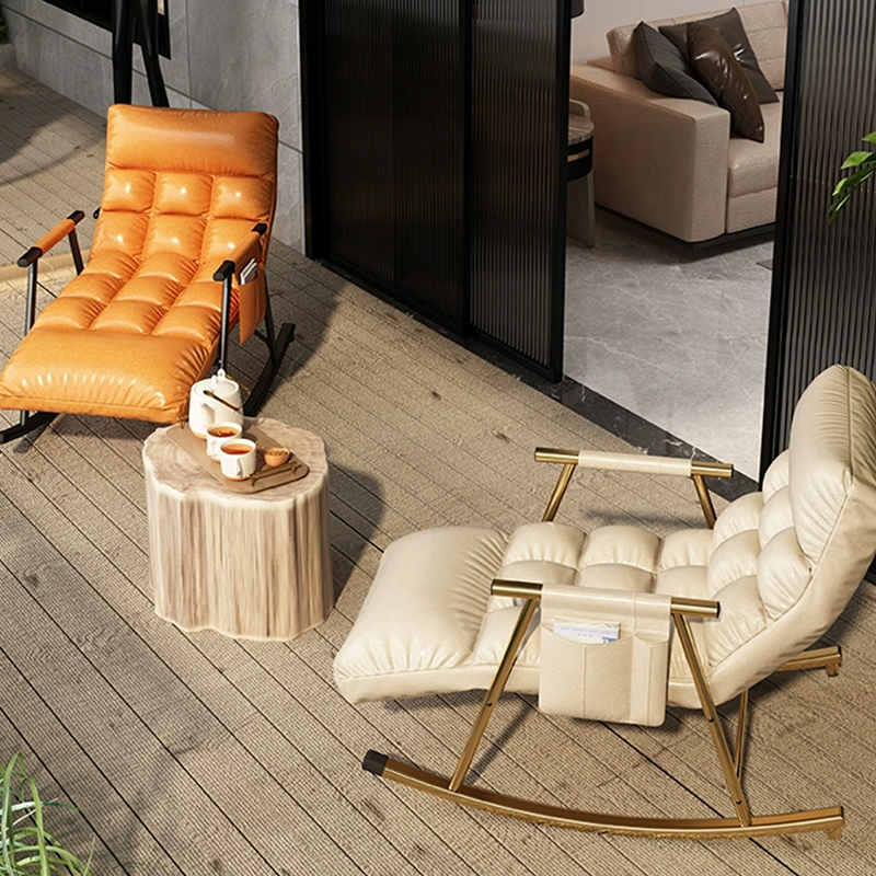Chic Upholstered Rocking Chair | Ormau - image 10
