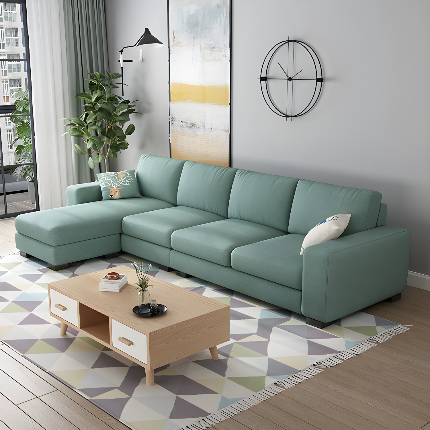 Modernist Sectional Sofa | Ormau - image 34