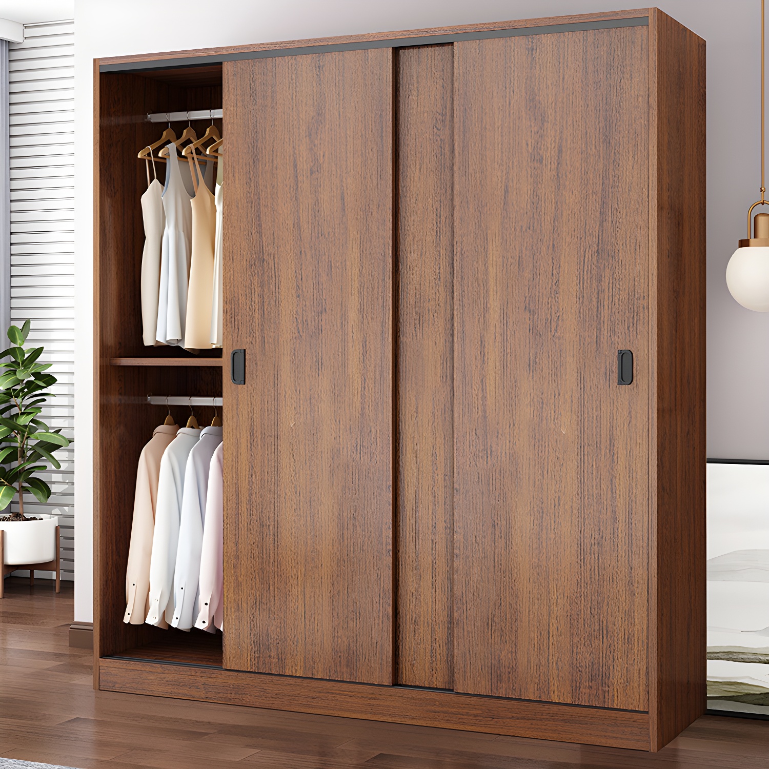 Solid Wood Wardrobe | Ormau - image 1