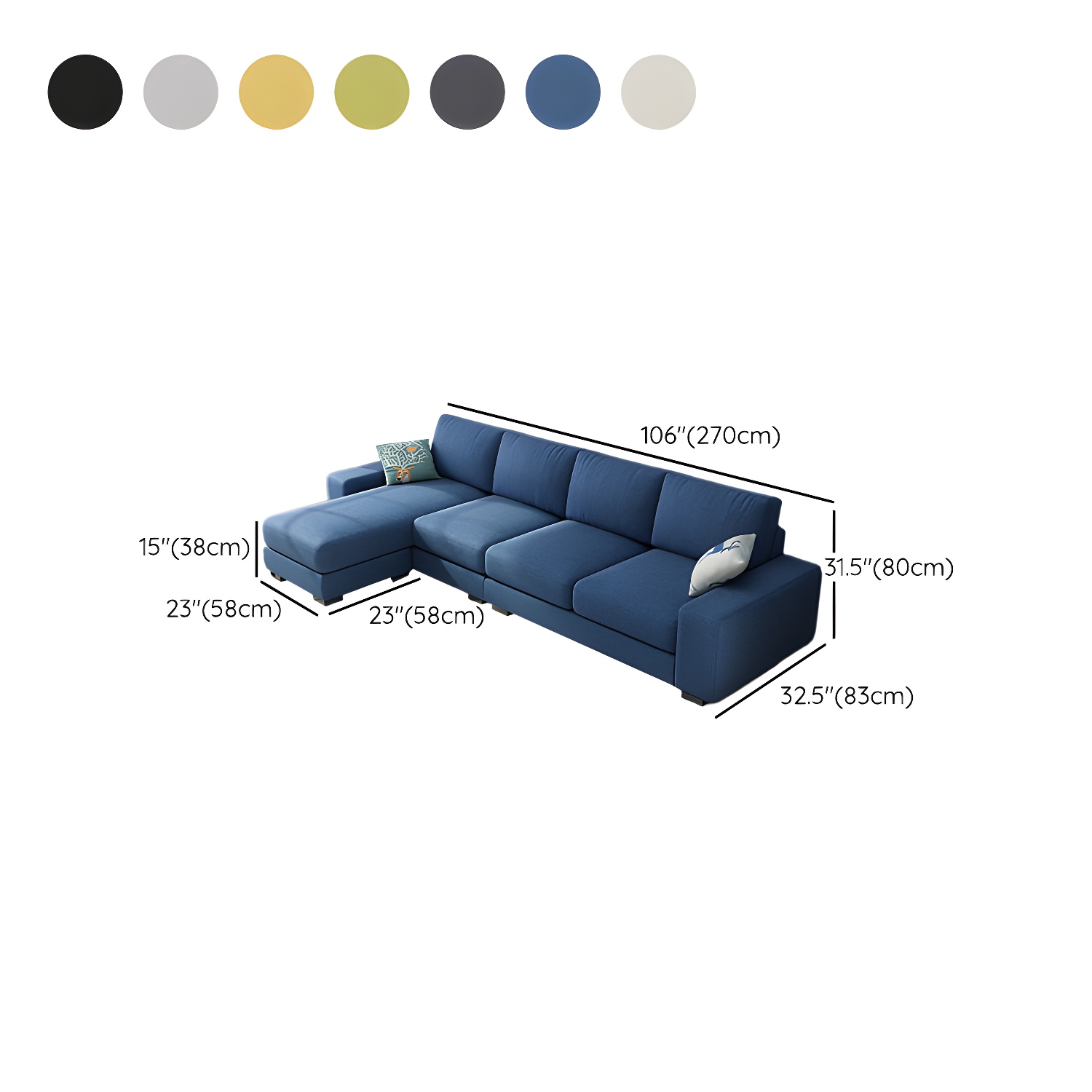 Modernist Sectional Sofa | Ormau - image 26