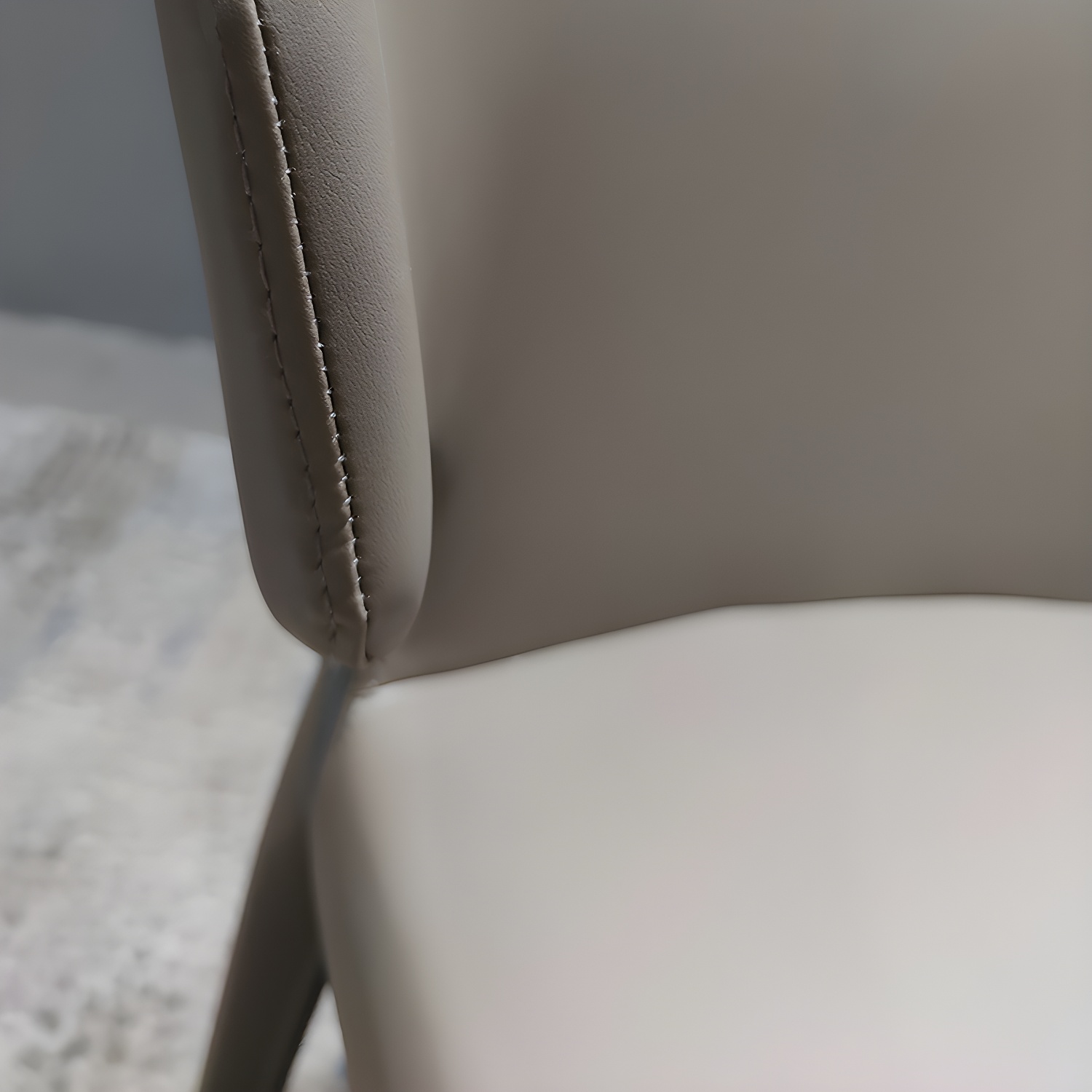 Wingback Leather Dining Chair | Ormau - image 17