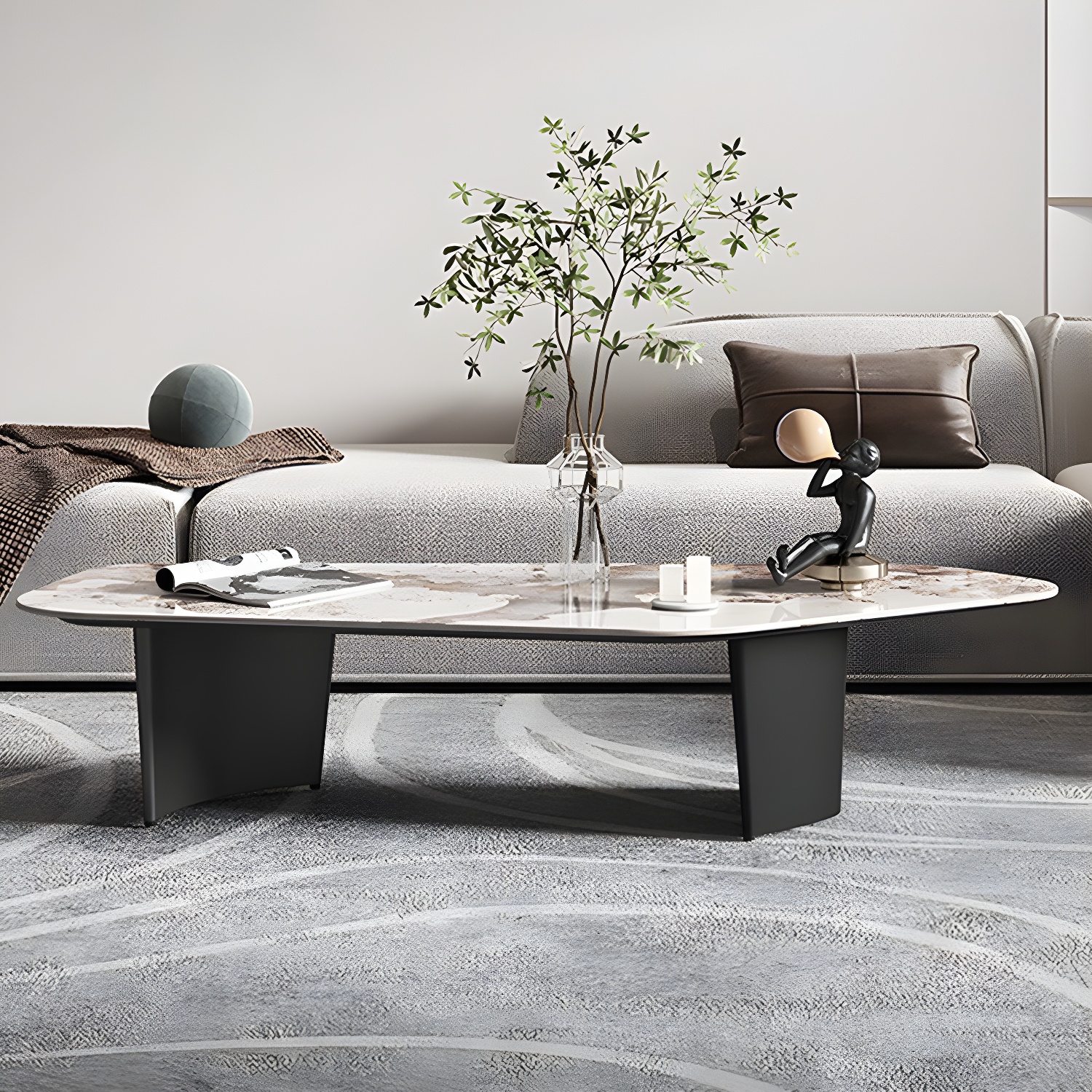 Glam Slate Cocktail Table | Ormau - image 4