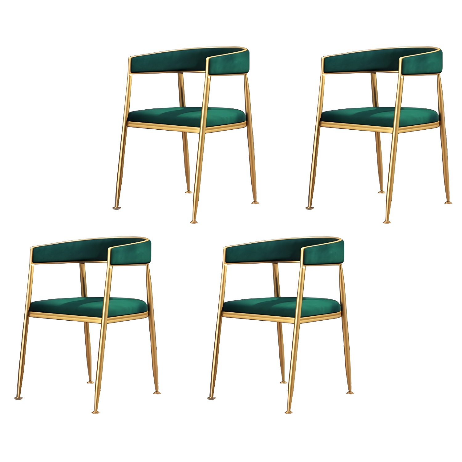 Glam Gold Arm Chair | Ormau - image 46
