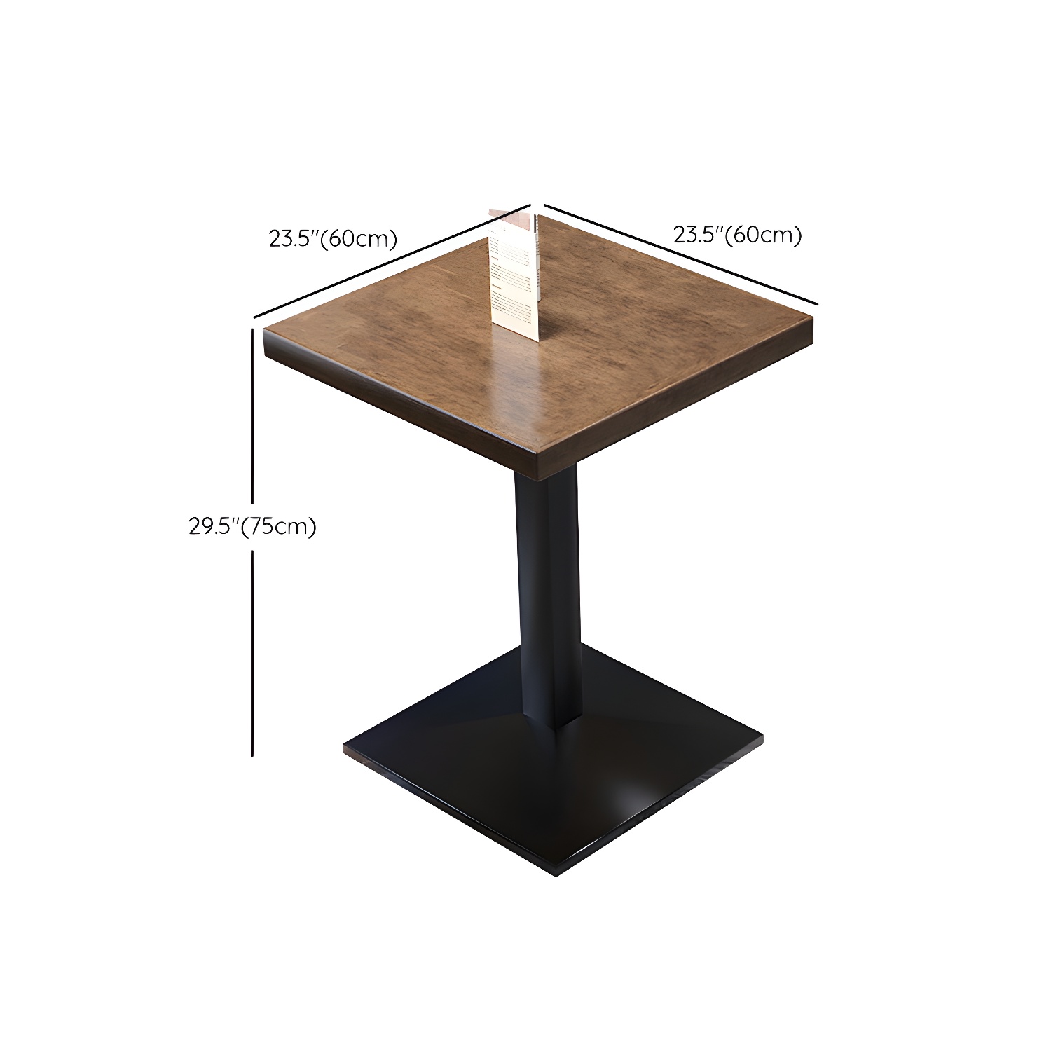 Industrial Pedestal Dining Table | Ormau - image 12