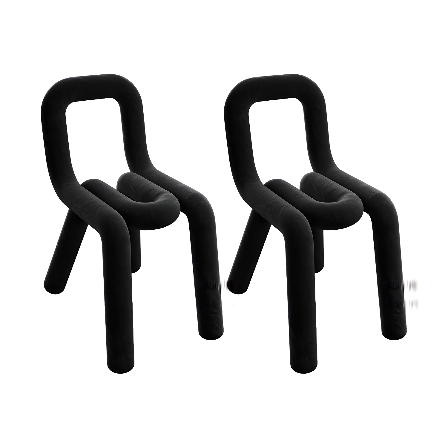 Velvet Open-Back Dining Chair | Ormau - image 26