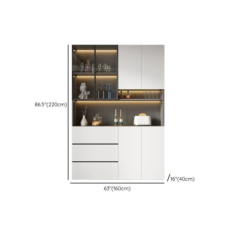 Modern White Buffet Cabinet | Ormau - image 18