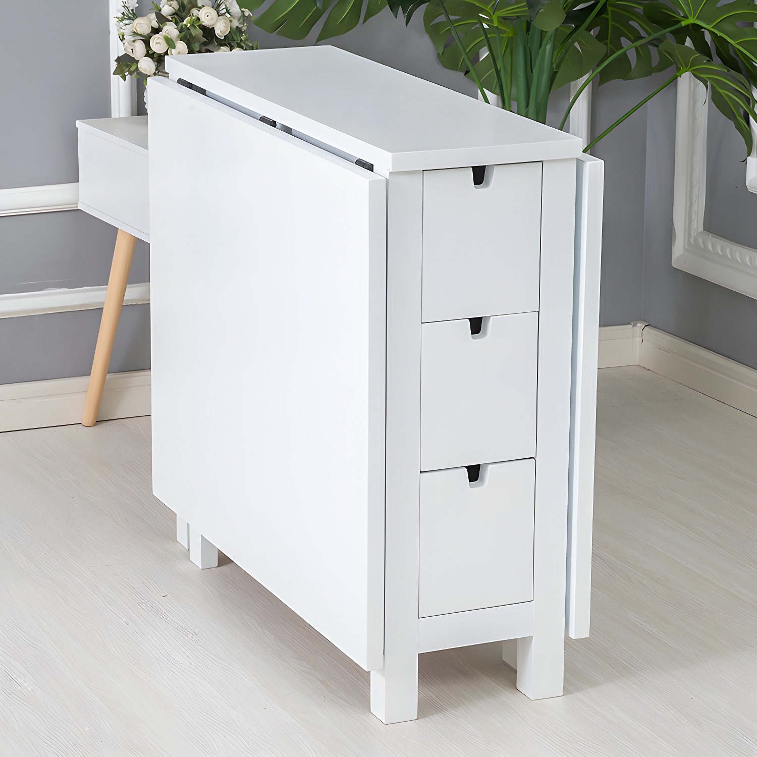 Birch Drop Leaf Dining Table | Ormau - image 9