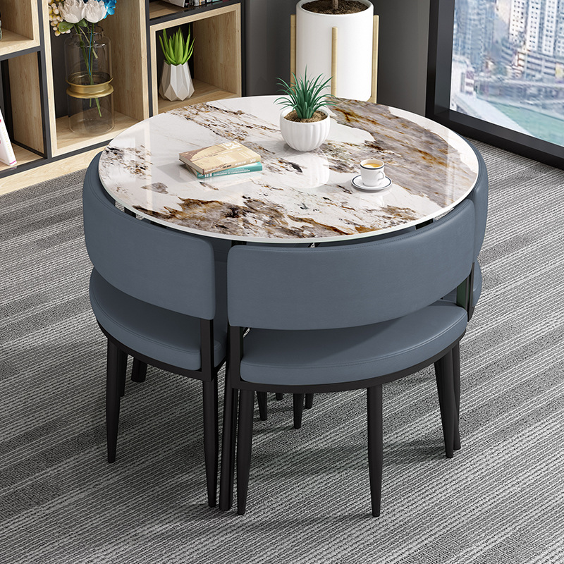 Slate & Metal Dining Set | Ormau - image 16