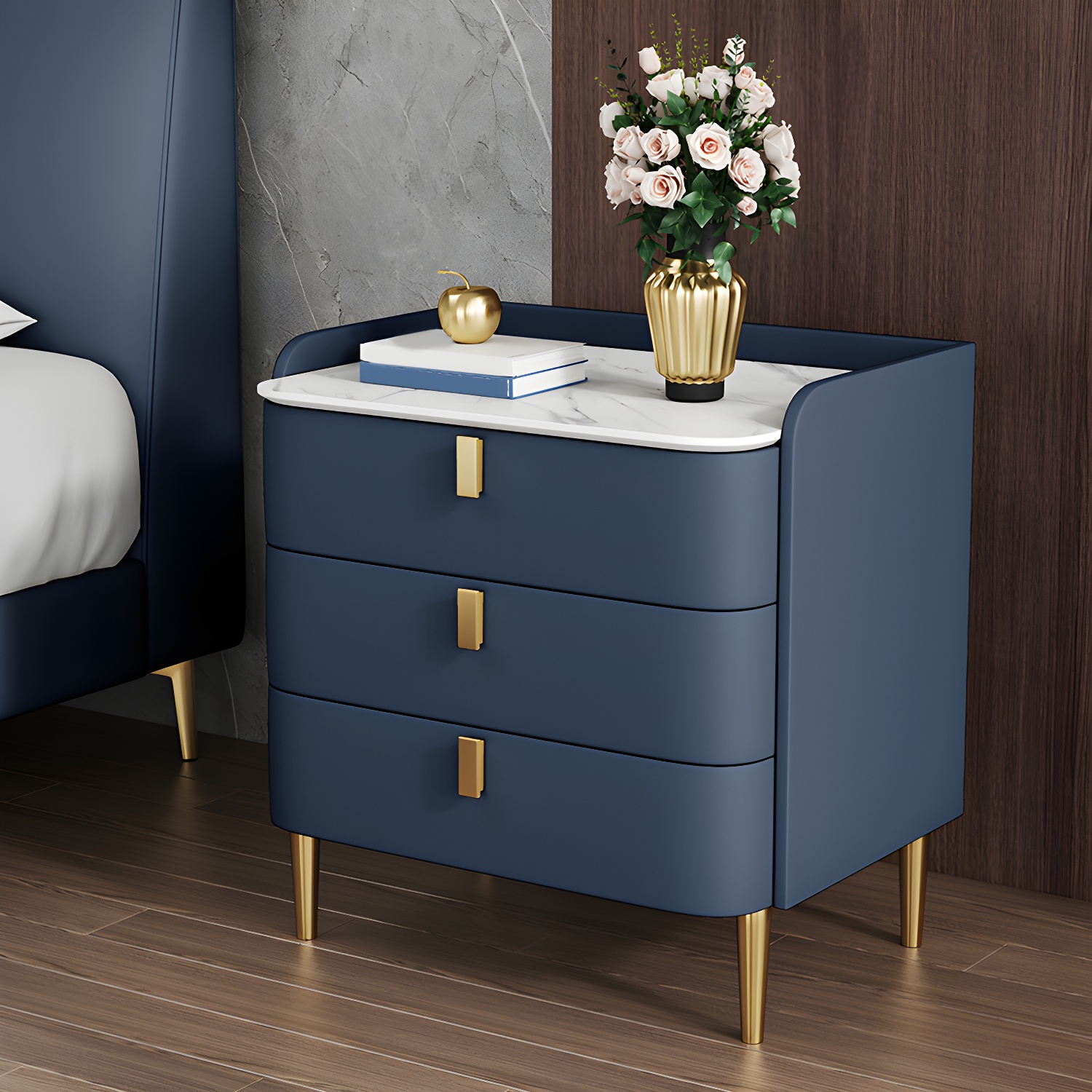 Drawer Storage Nightstand | Ormau - image 2