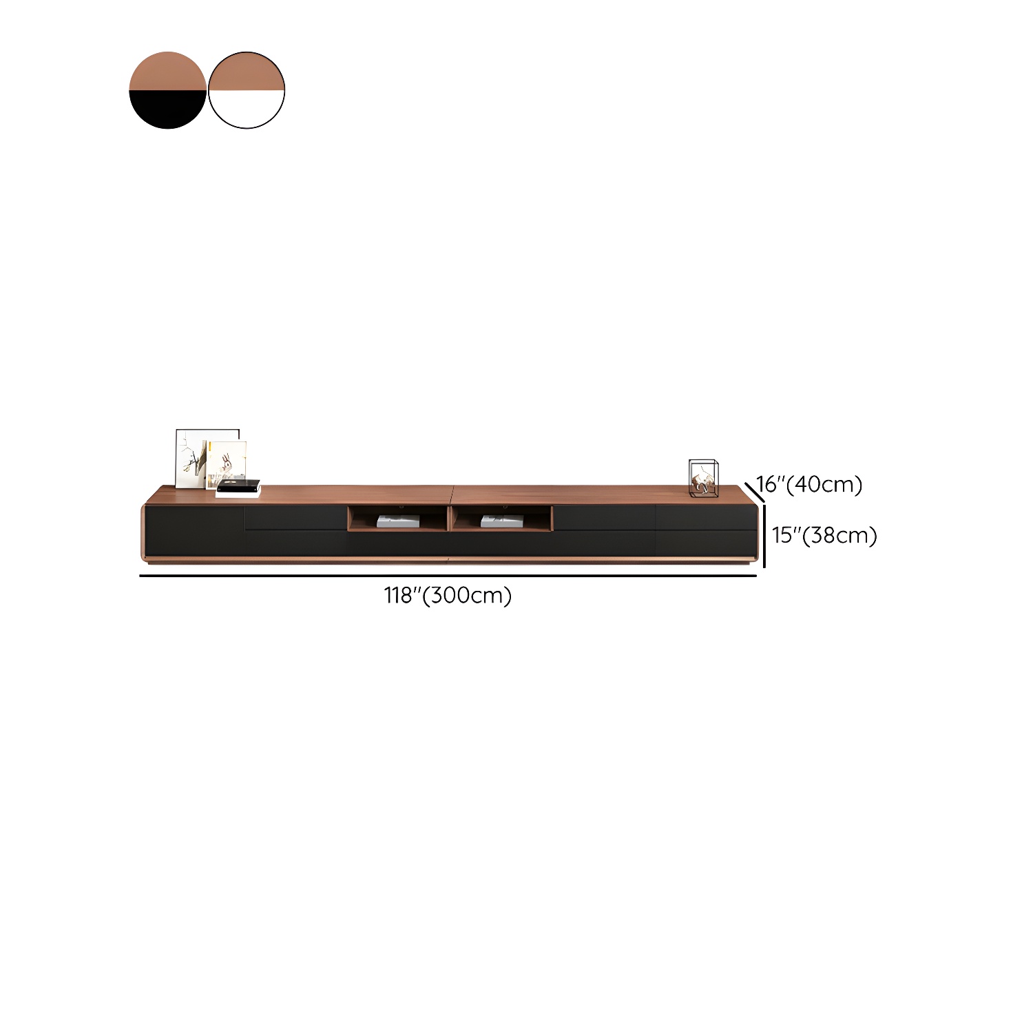 Scandinavian Wood TV Stand | Ormau - image 16