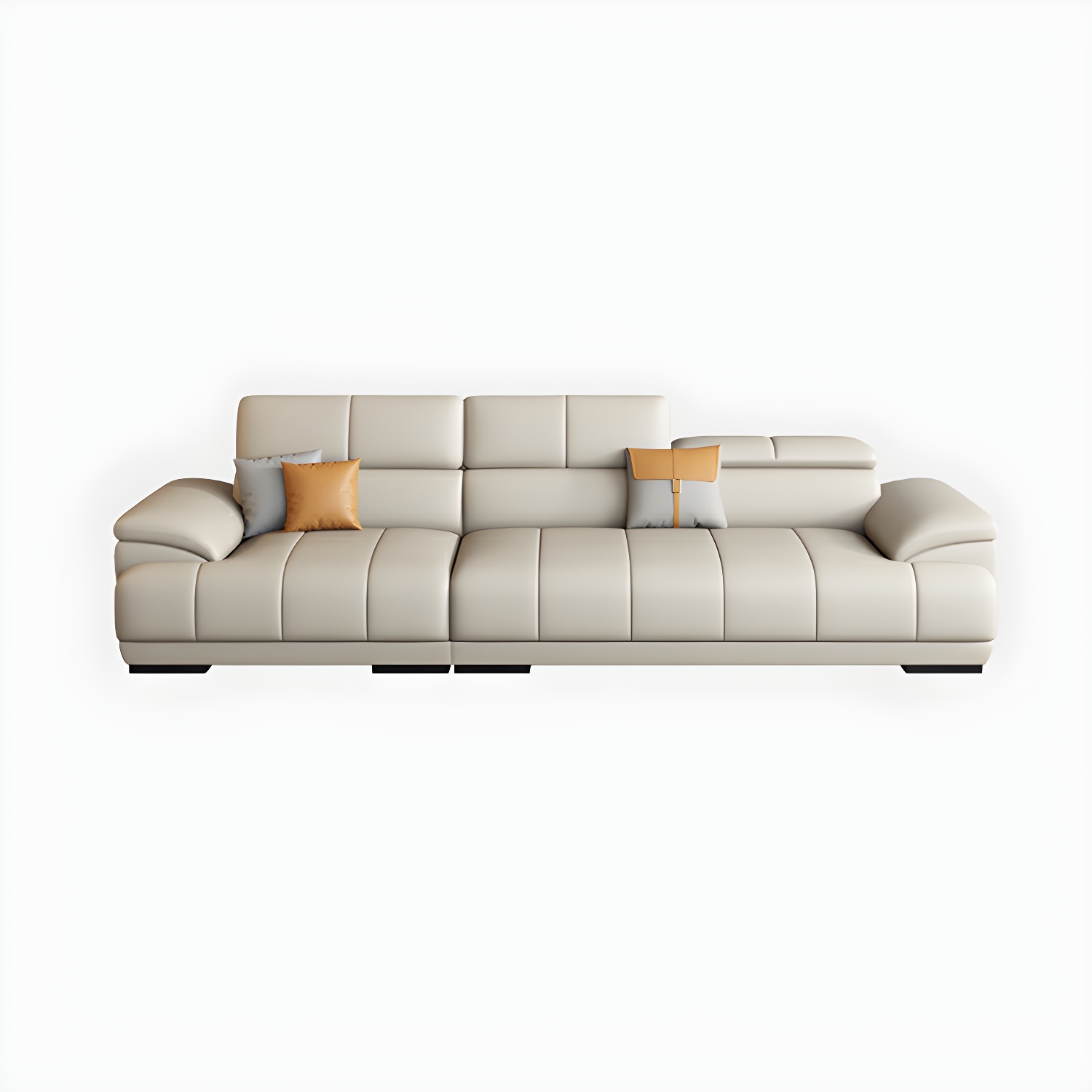 Elegant Leather Sectional | Ormau - image 22