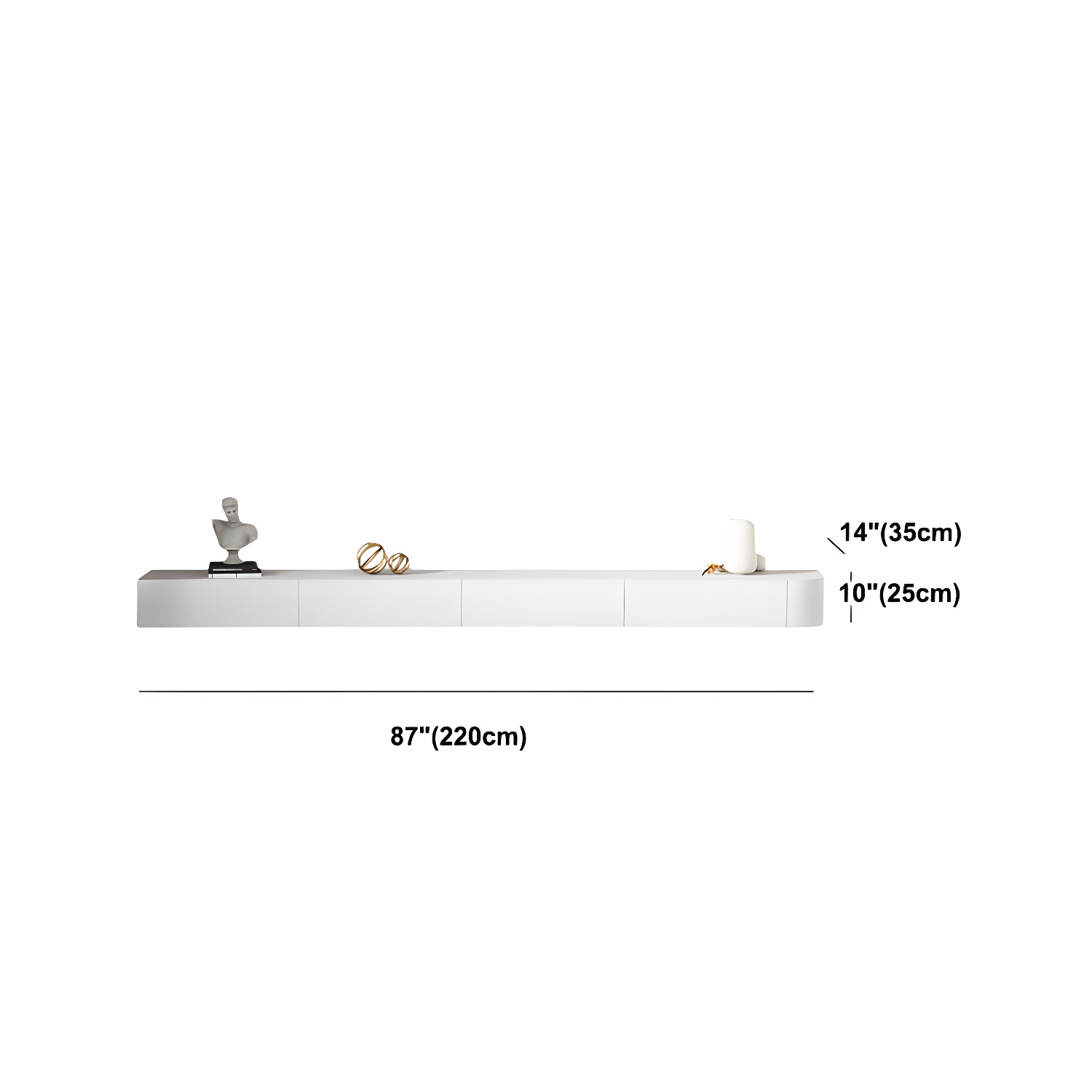 Floating Mount TV Stand | Ormau - image 12