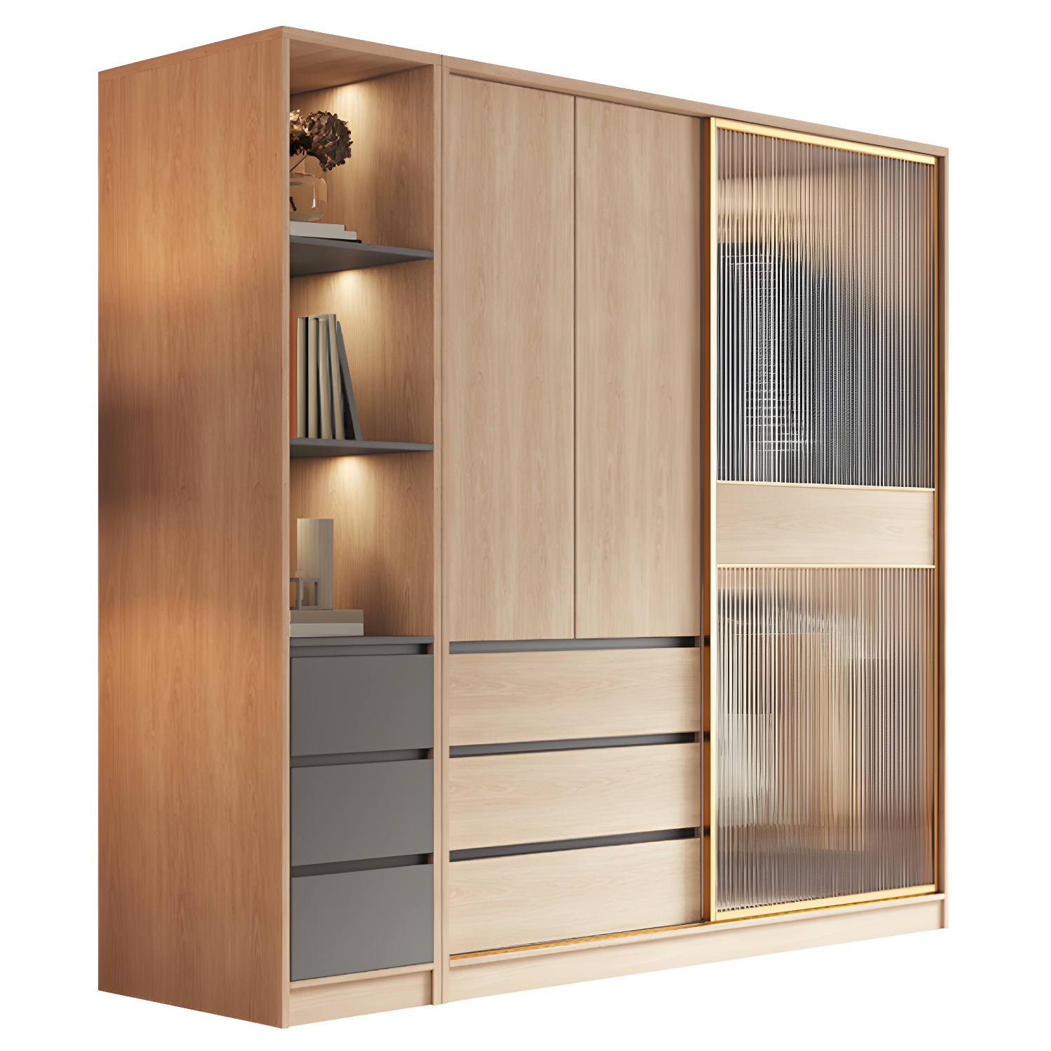 Glass Sliding Wardrobe | Ormau - image 33