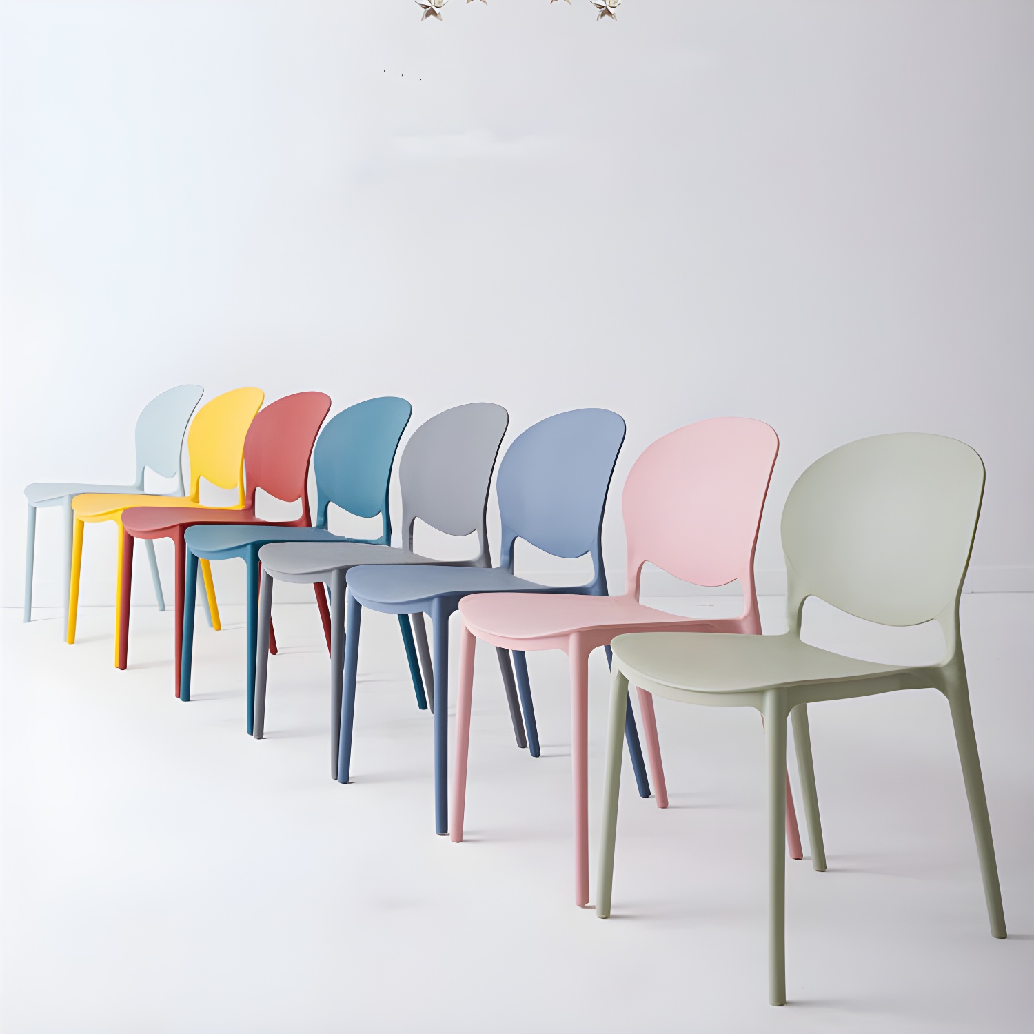 Modern Stackable Dining Chairs | Ormau - image 15