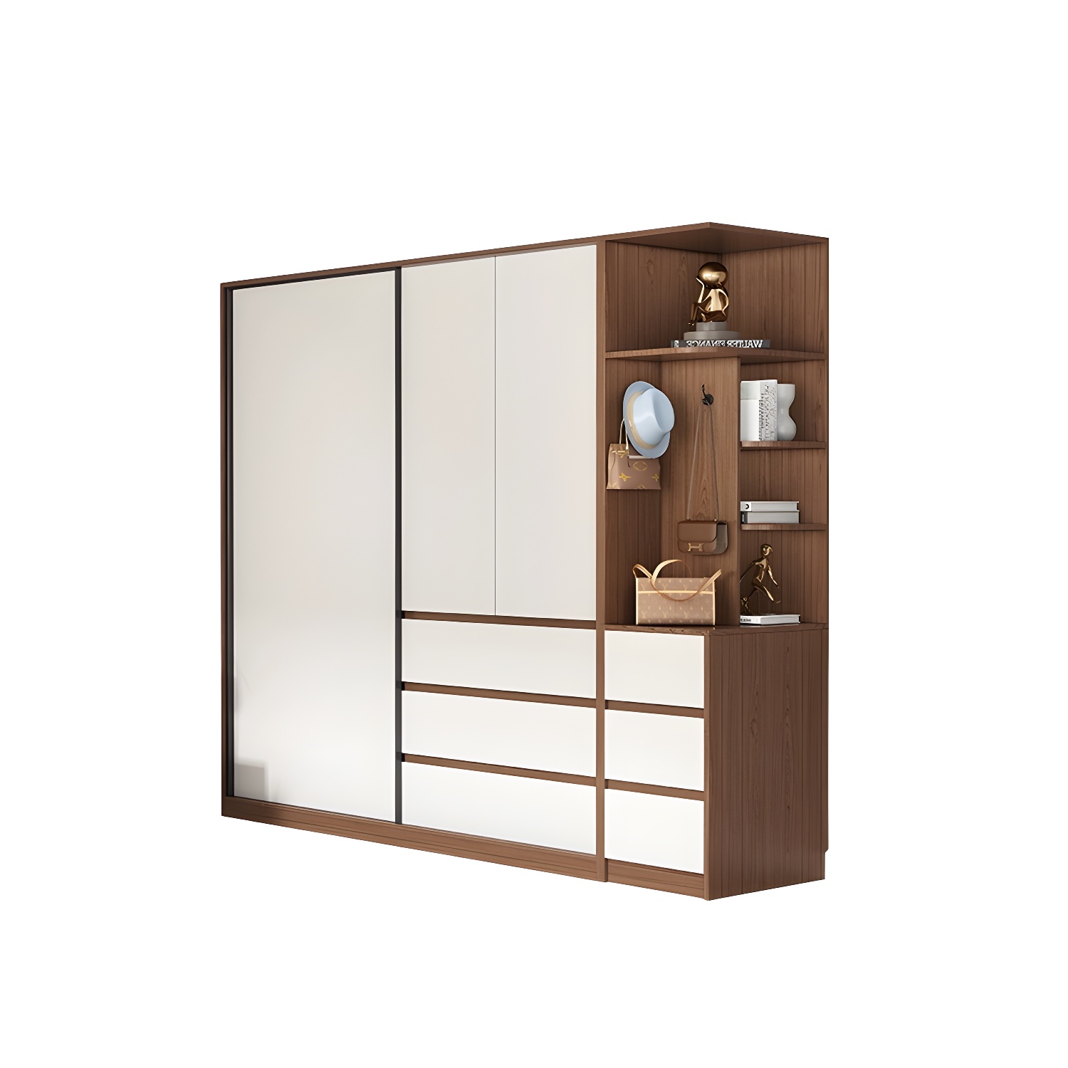 Scandinavian Wardrobe Armoire | Ormau - image 29