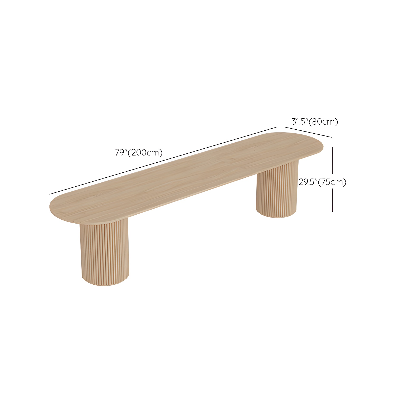 Modern Oval Dining Table | Ormau - image 14