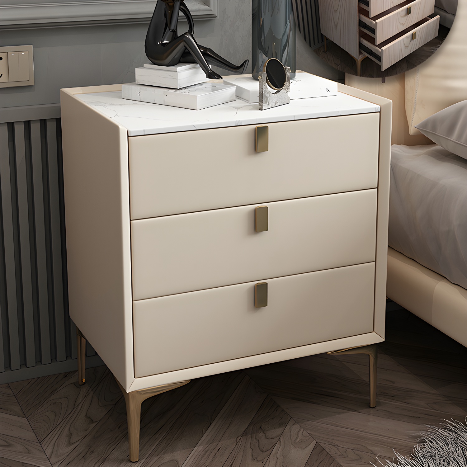 Modern Ash Nightstand | Ormau - image 28