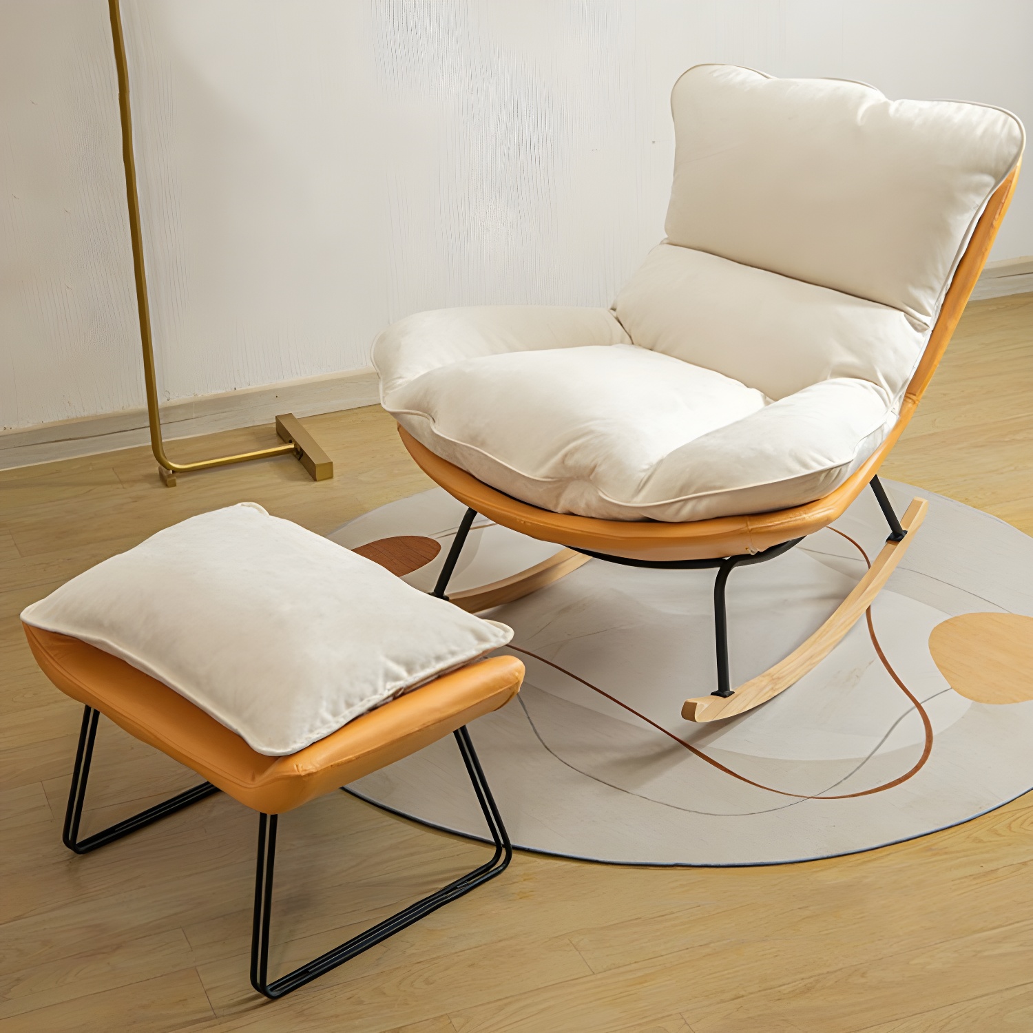 Upholstered Rocking Chair | Ormau - image 22
