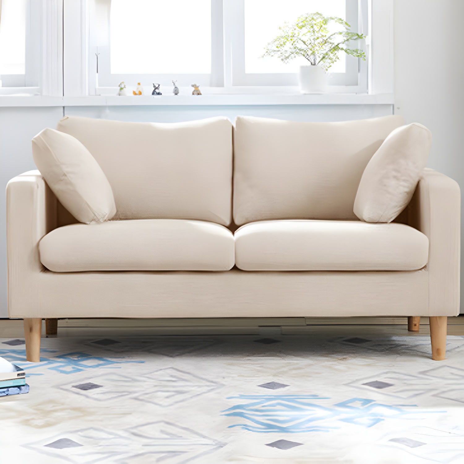 Contemporary Loveseat | Ormau - image 8