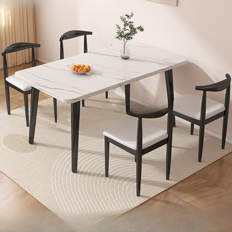 Modern Rectangle Dining Table Set | Ormau - image 13