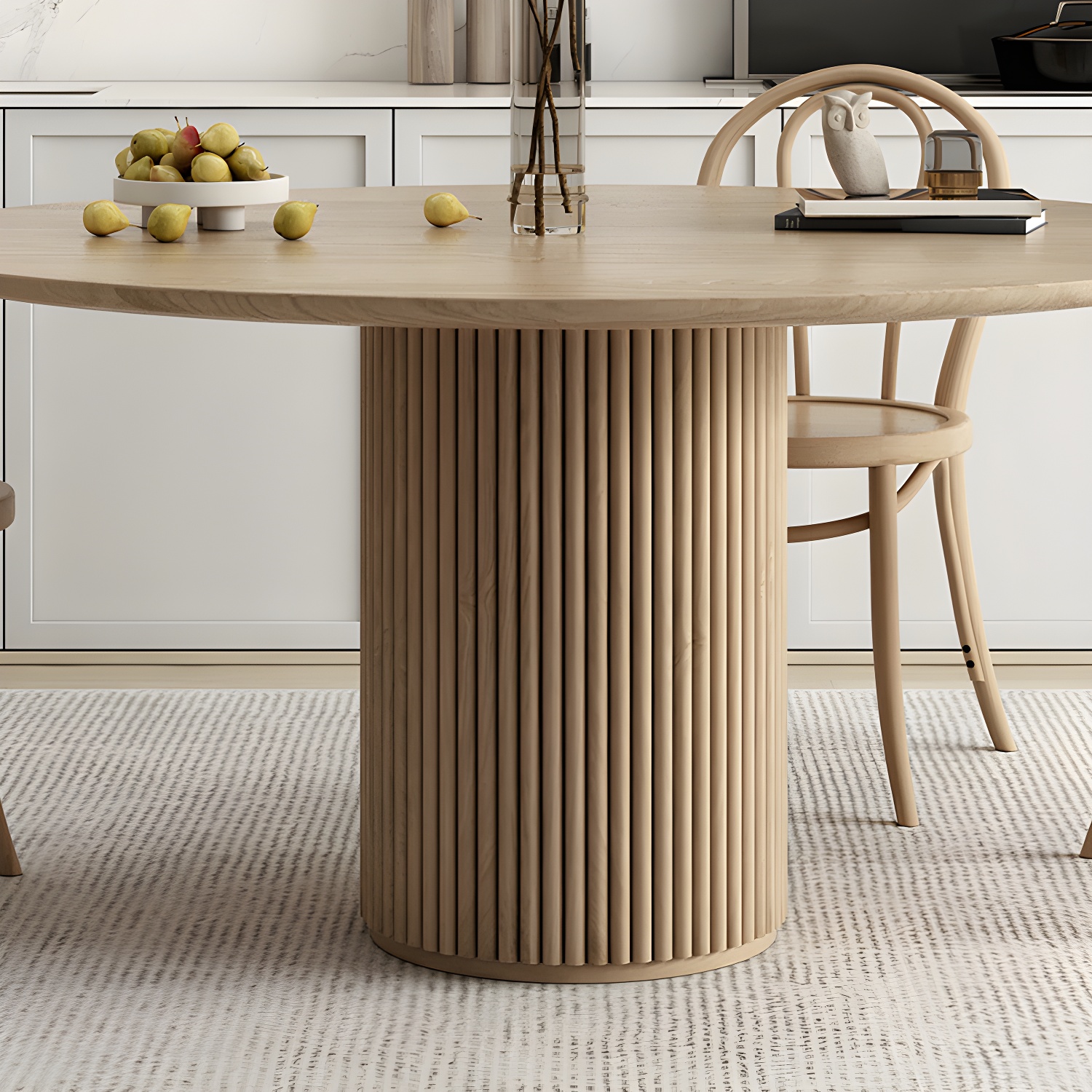 Natural Pine Dining Table | Ormau - image 8