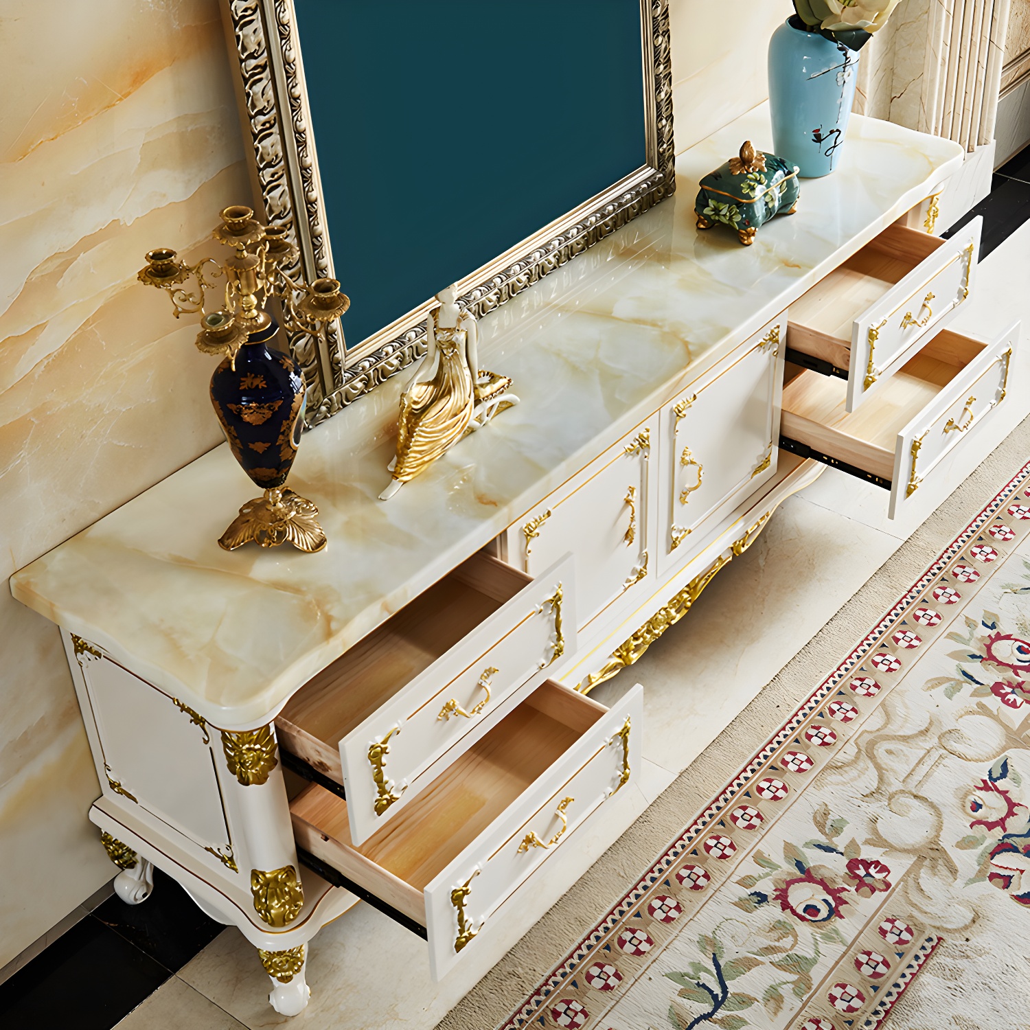 4-Drawer Media Console | Ormau - image 2