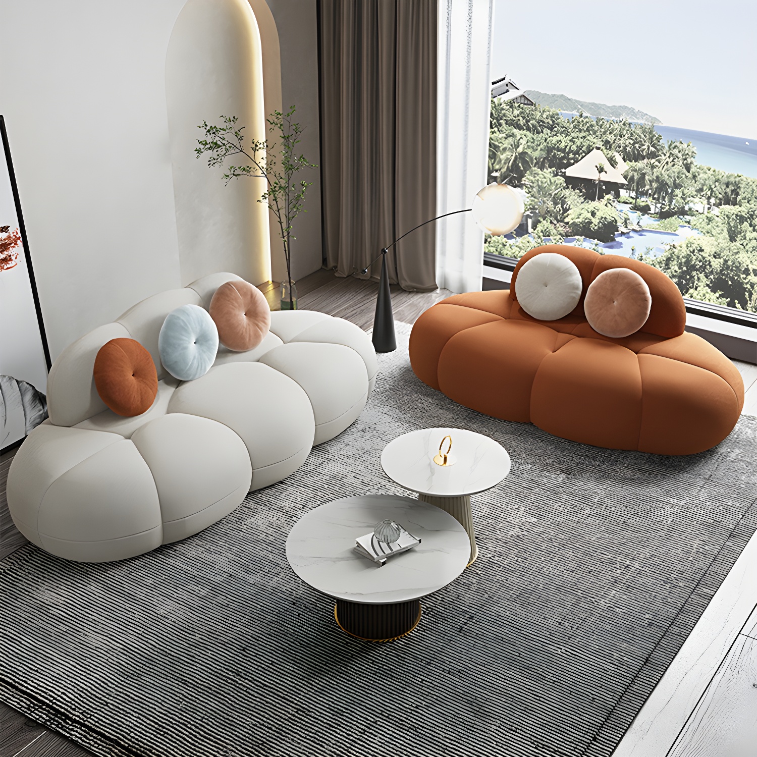 Stationary Armless Sofa | Ormau - image 18