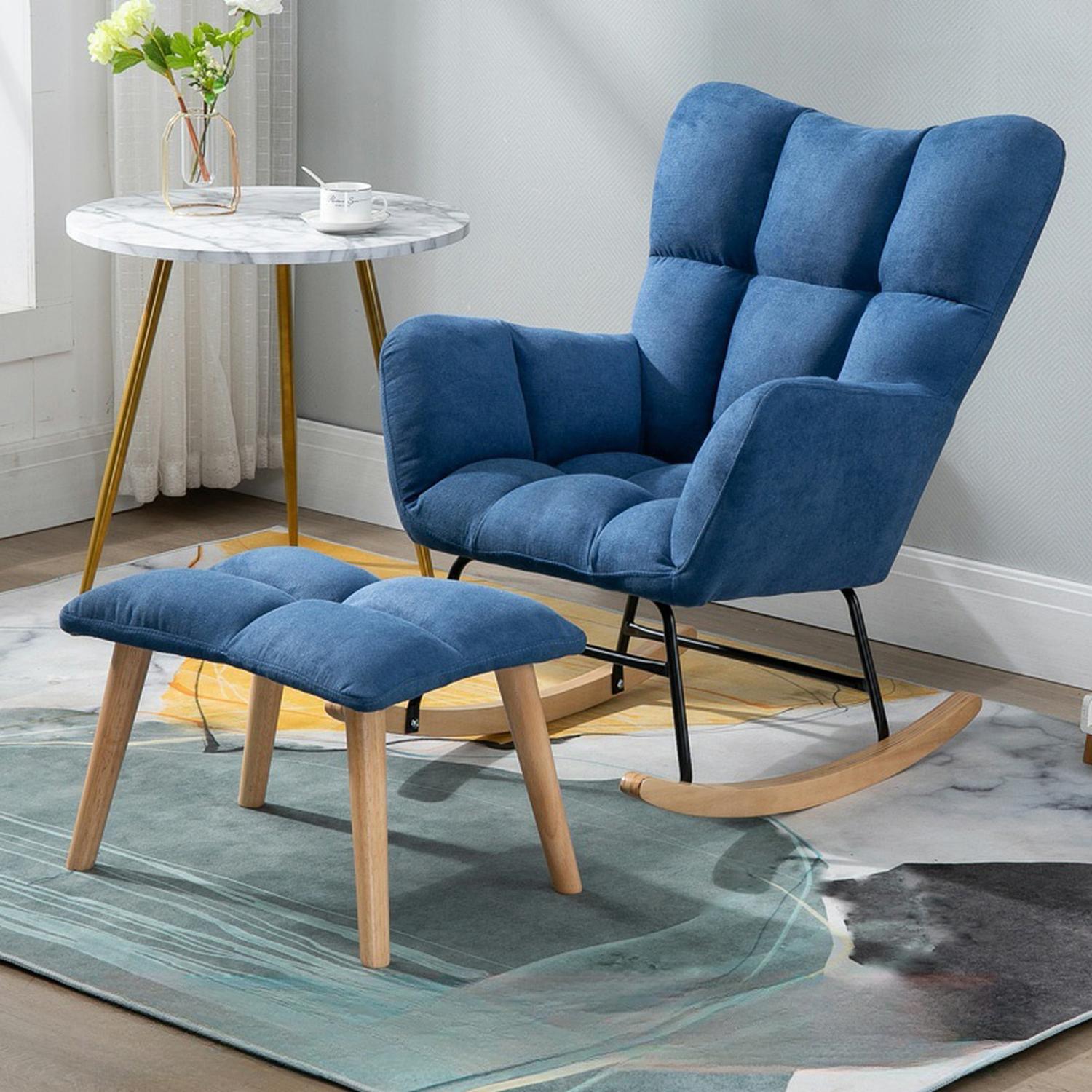 Tufted Rocking Chair | Ormau - image 28