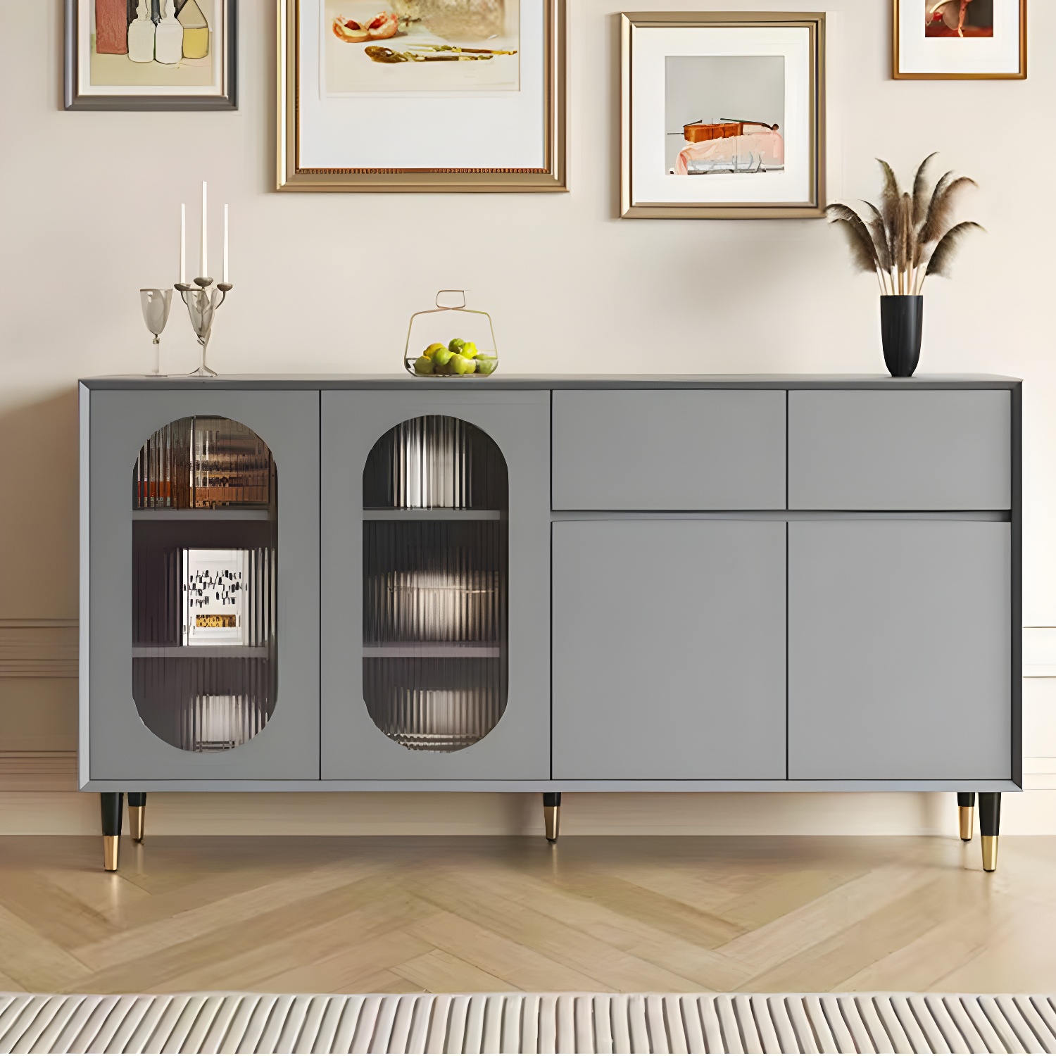 Glam Wood Sideboard | Ormau - image 36